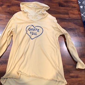 Women’s cotton long LIfe is Good tunic